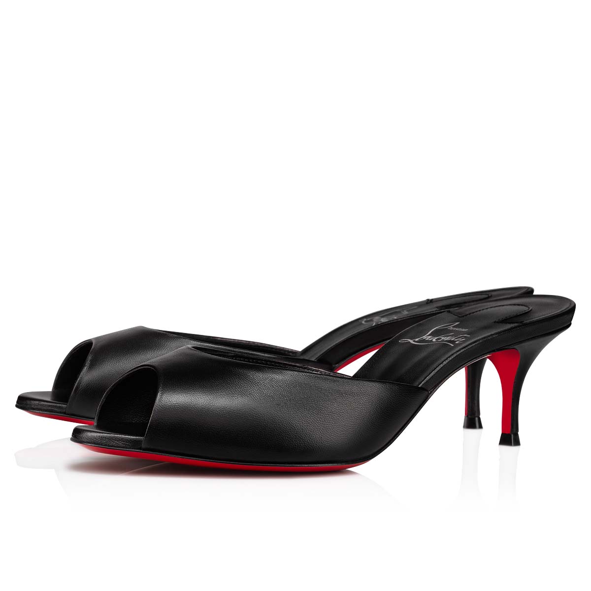 Black Women\'s Christian Louboutin Me Dolly Mules | nQyiQpAU