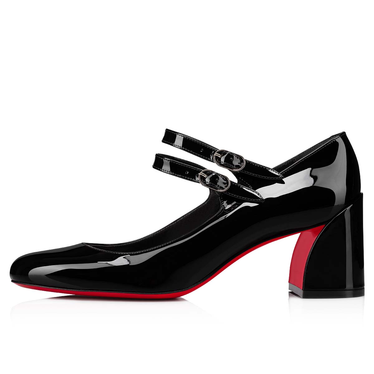 Black Women's Christian Louboutin Miss Jane Heels | B0VQPd0c