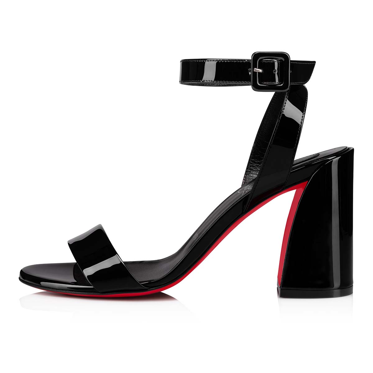 Black Women's Christian Louboutin Miss Sabina Sandals & Slides | JTViNELJ