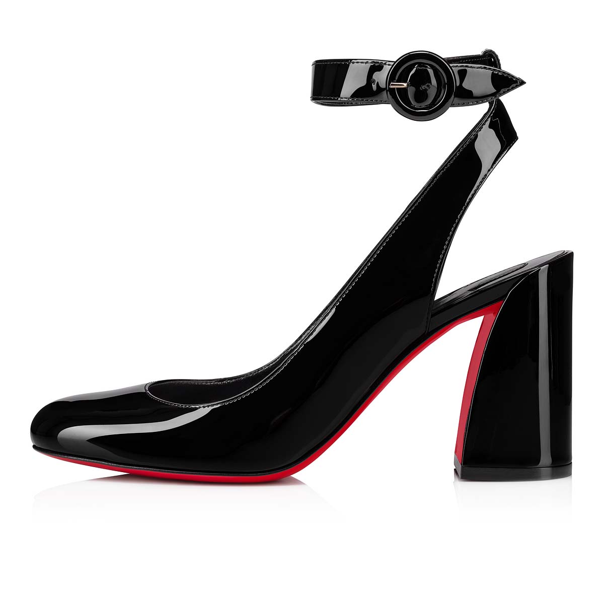 Black Women's Christian Louboutin Miss Sab Sling Heels | c5ZCOWR8