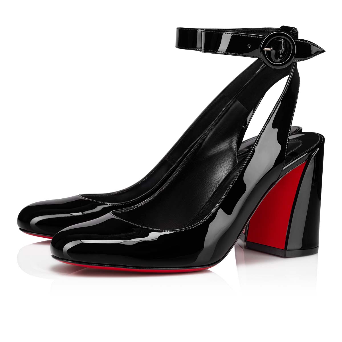 Black Women\'s Christian Louboutin Miss Sab Sling Heels | c5ZCOWR8