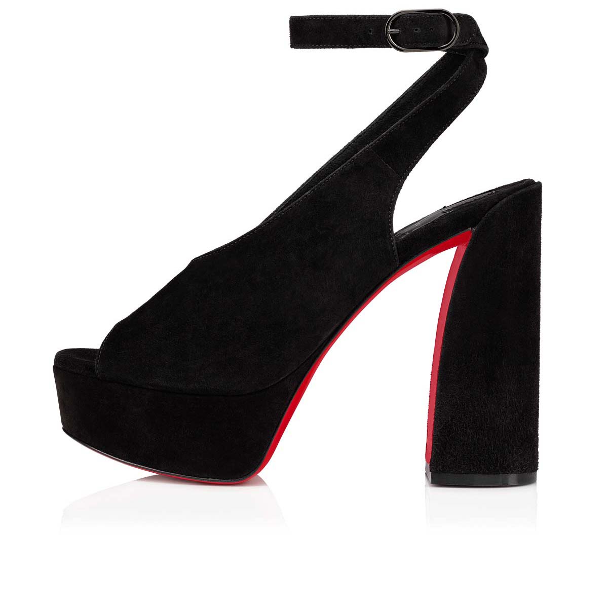 Black Women's Christian Louboutin Movida Irina Platforms | b66shrgP