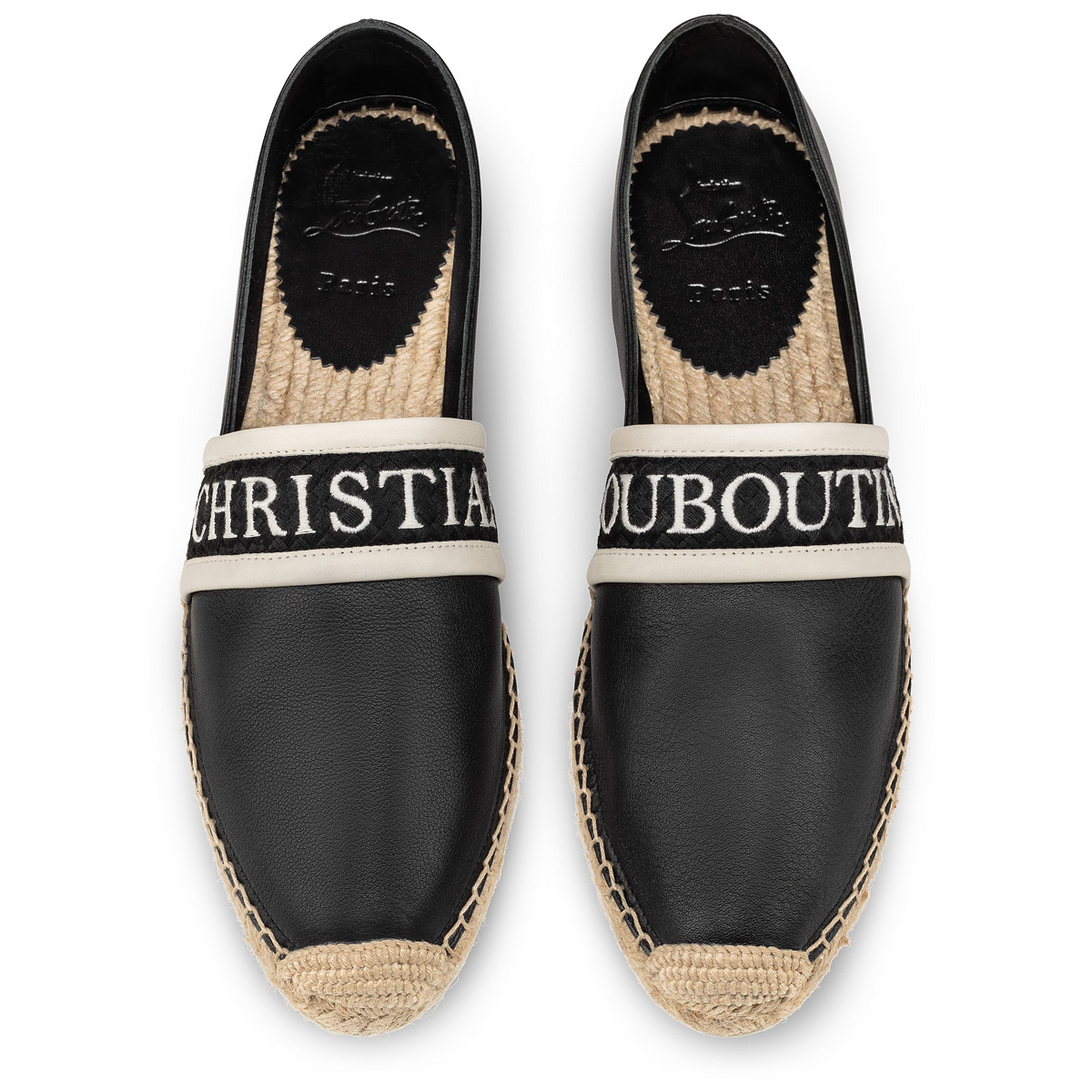 Black Women's Christian Louboutin Nanoletta Espadrilles | YvxHAhmC