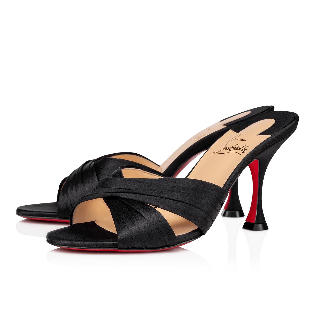 Black Women\'s Christian Louboutin Nicol Is Back Mules | jIeFG8eU