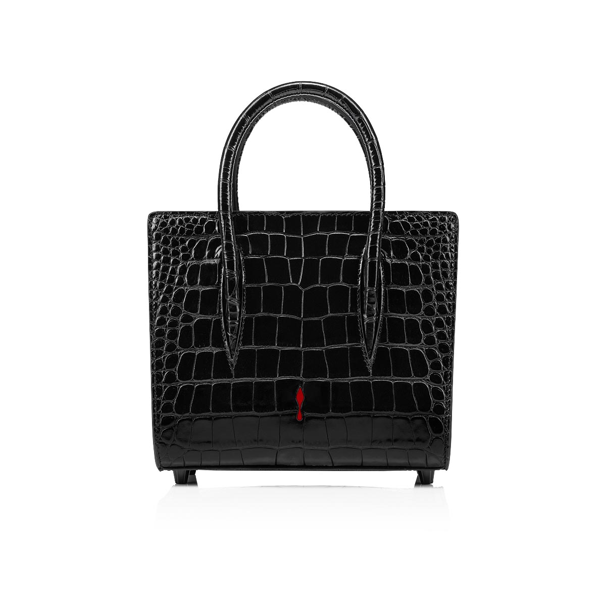 Black Women's Christian Louboutin Paloma Mini Top Handles | Lh31mcmJ