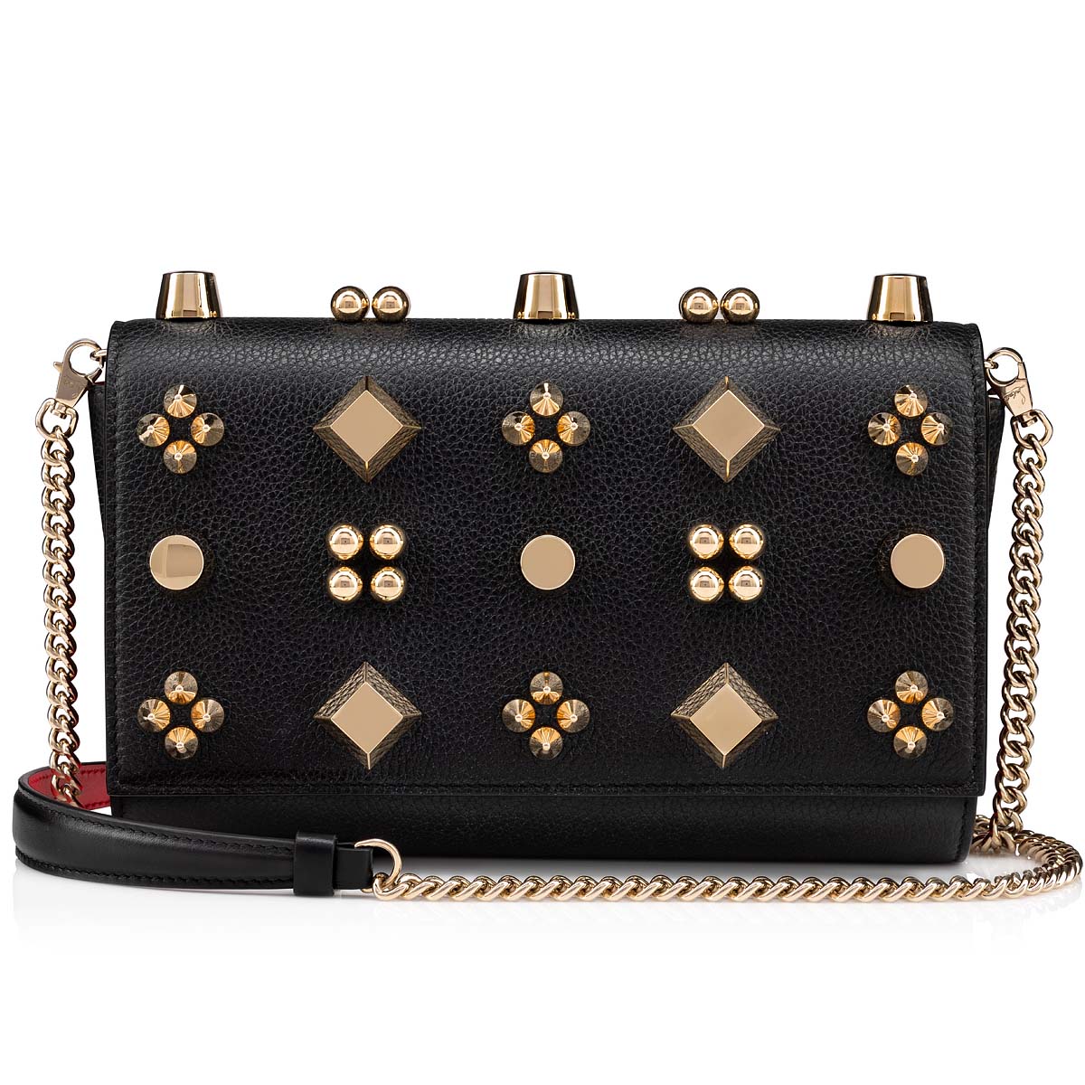 Black Women\'s Christian Louboutin Paloma Cross-body Bags | S7aduS05