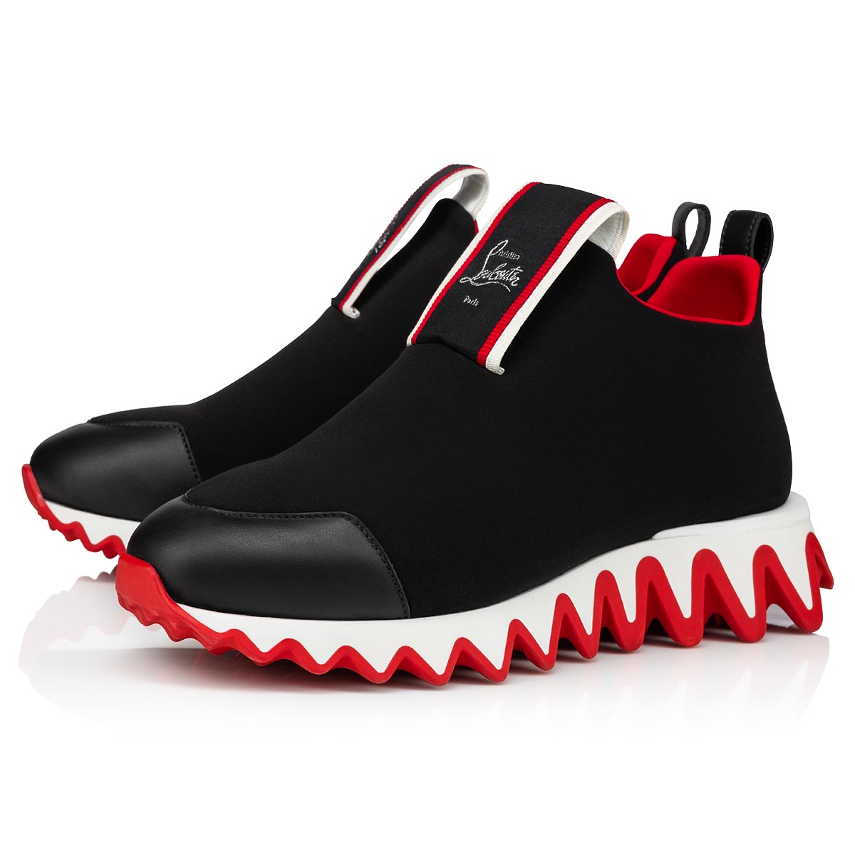 Black Women\'s Christian Louboutin Tiketa Run Sneakers | jPfN4NMs