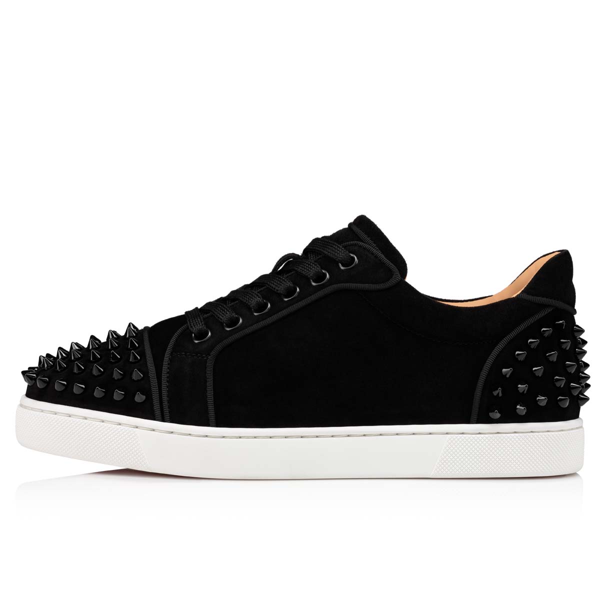 Black Women's Christian Louboutin Vieira 2 Sneakers | MHV4Fyk5