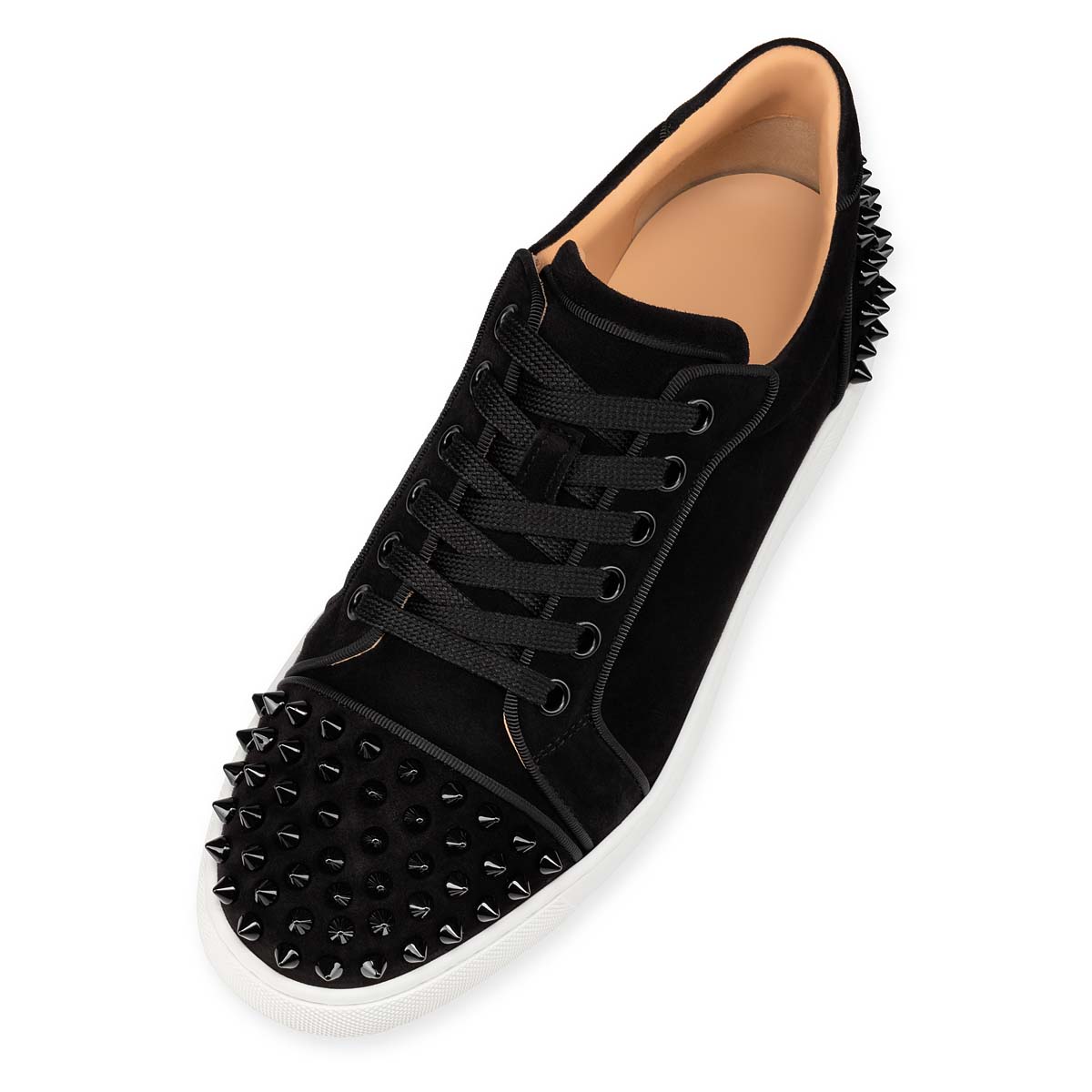 Black Women's Christian Louboutin Vieira 2 Sneakers | MHV4Fyk5