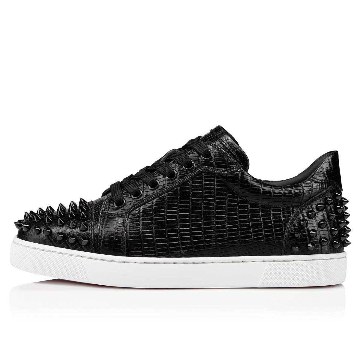 Black Women's Christian Louboutin Vieira 2 Sneakers | jvArlT73