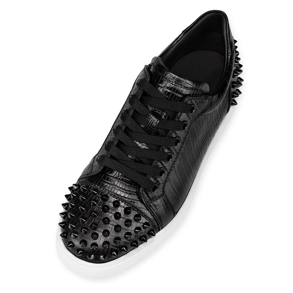 Black Women's Christian Louboutin Vieira 2 Sneakers | jvArlT73