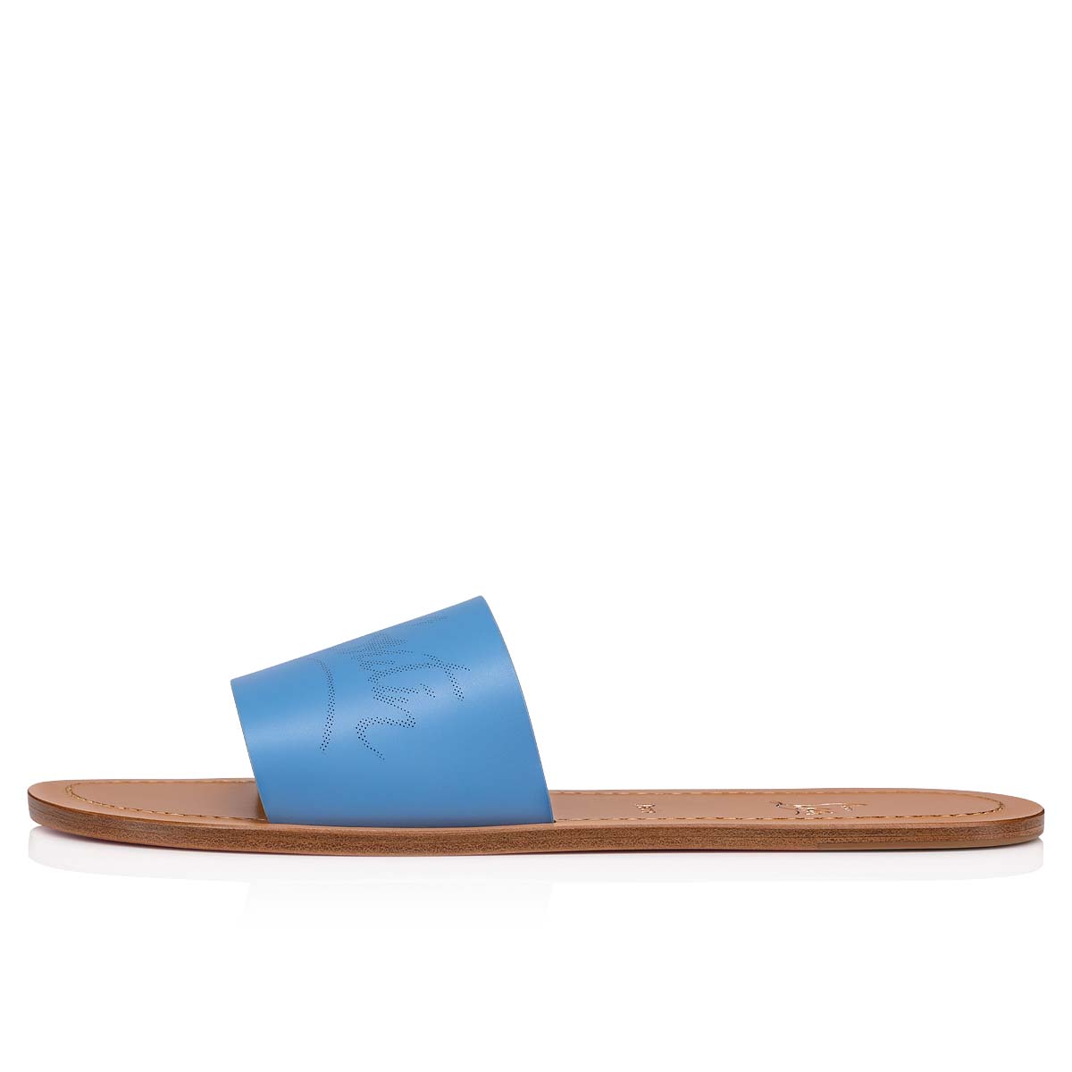 Blue Men's Christian Louboutin Coolraoul Sandals & Slides | dIXos5V2