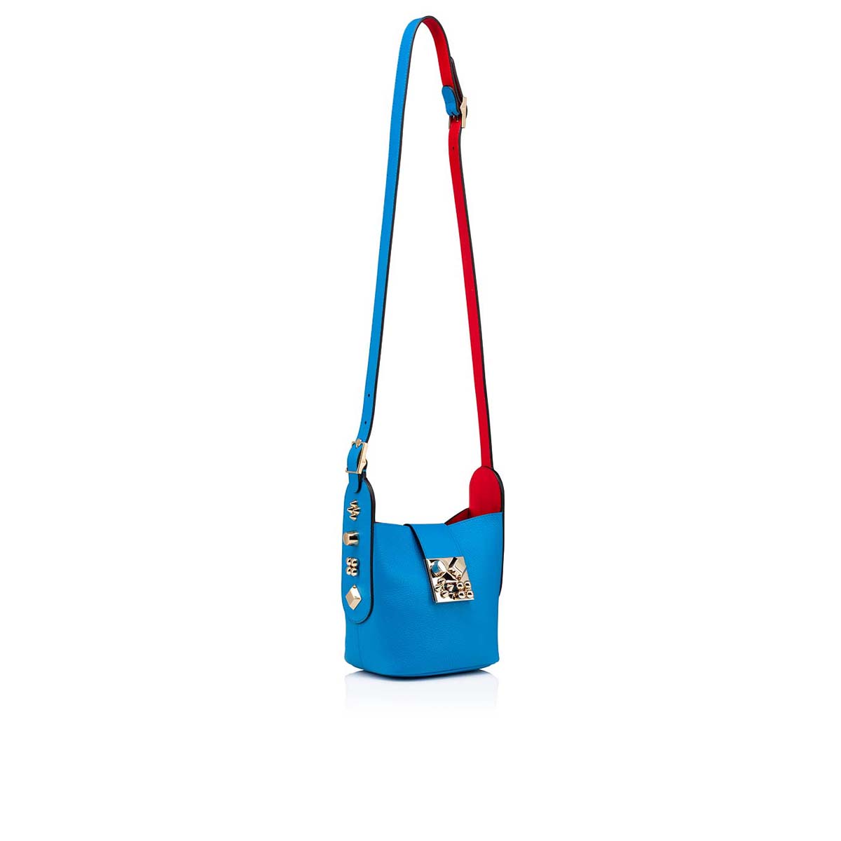 Blue Women's Christian Louboutin Carasky Mini Cross-body Bags | vCvj09xK