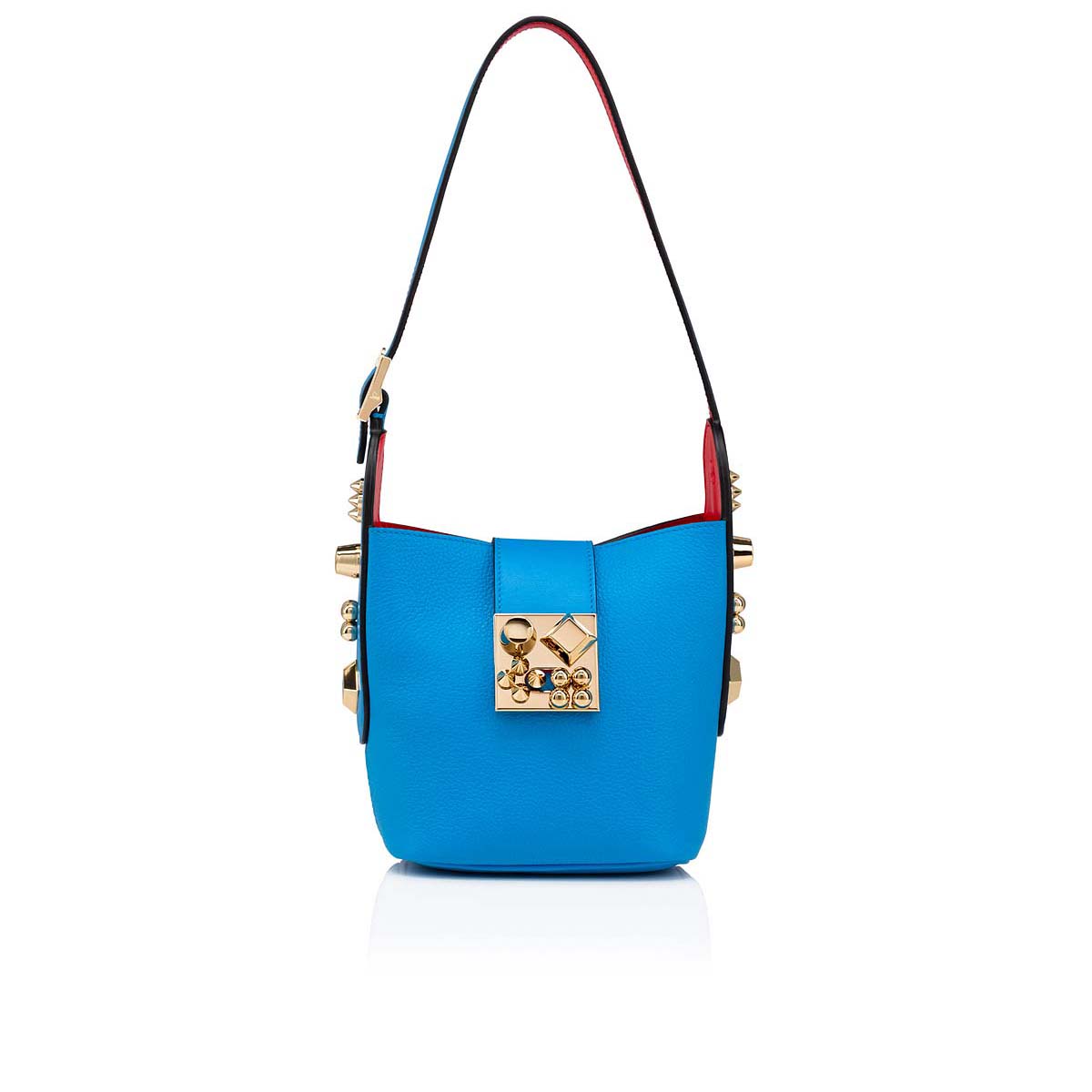 Blue Women\'s Christian Louboutin Carasky Mini Cross-body Bags | vCvj09xK