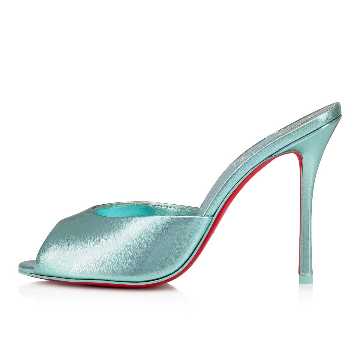 Blue Women's Christian Louboutin Me Dolly Mules | QdOOATBq