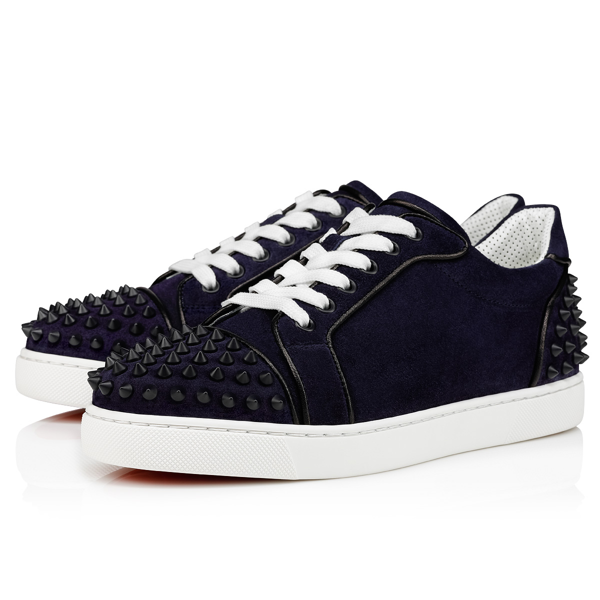 Blue Women\'s Christian Louboutin Vieira 2 Sneakers | ZnHRCfbM