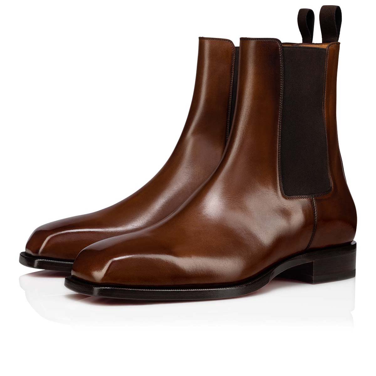 Brown Men\'s Christian Louboutin Amiralo Ankle Boots | aH0qI4iB