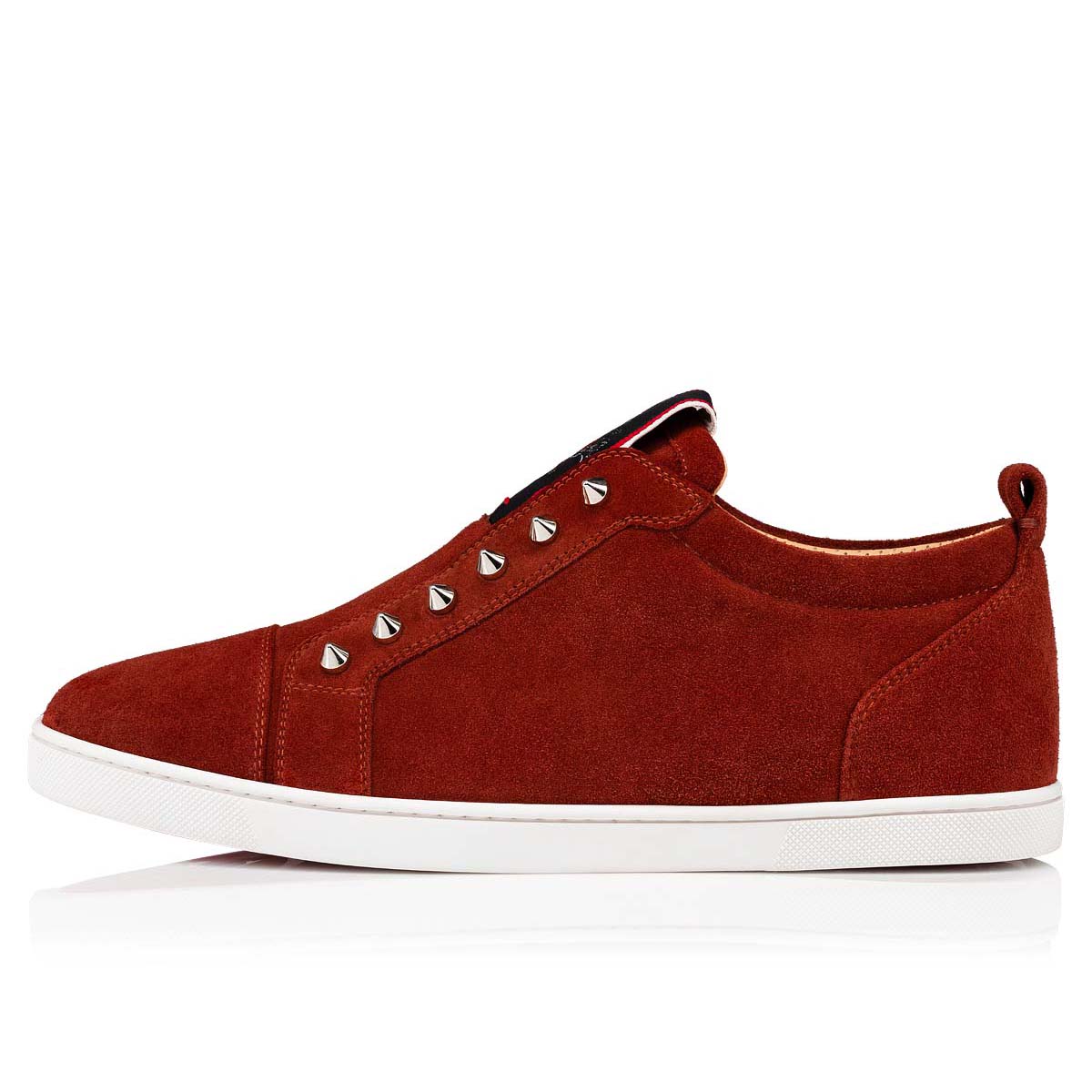 Brown Men's Christian Louboutin F.A.V Fique A Vontade Low Top Sneakers | YbbT6DV5