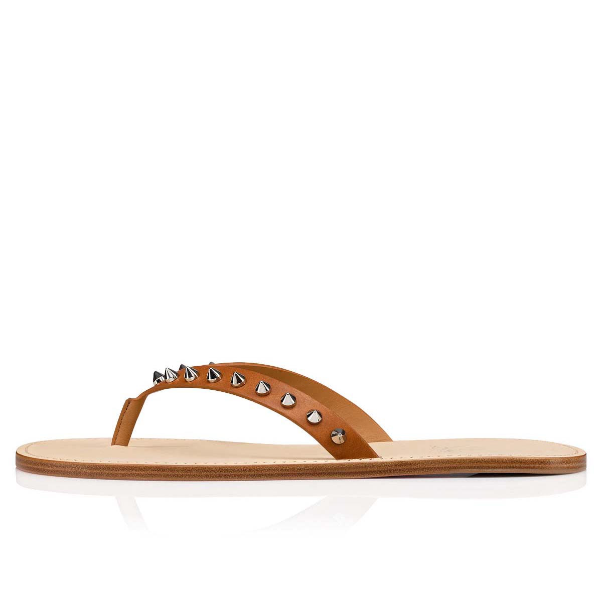 Brown Men's Christian Louboutin Louloulight Sandals & Slides | GvMK1JpF