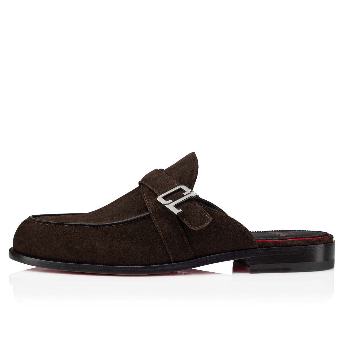 Brown Men's Christian Louboutin Muloman Loafers & Slip-ons | rldjiFuO