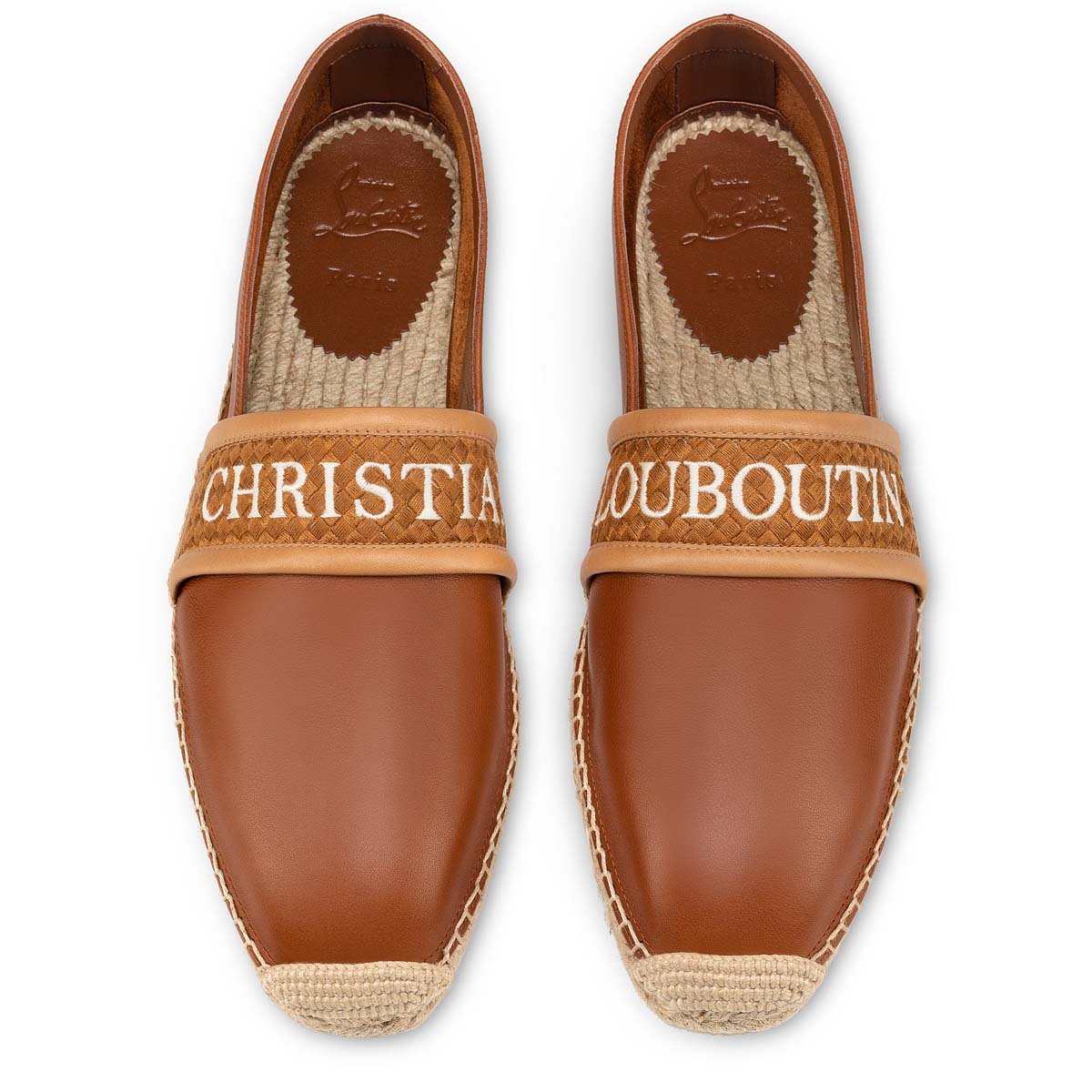 Brown Men's Christian Louboutin Nanoletta Espadrilles | Evlpzd6r