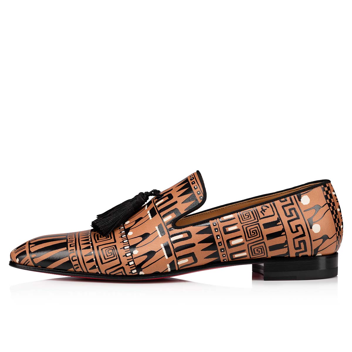 Brown Men's Christian Louboutin Officialito Loafers & Slip-ons | TVOKinMi