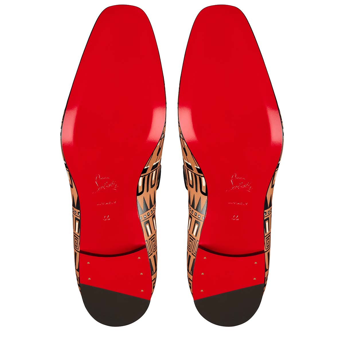 Brown Men's Christian Louboutin Officialito Loafers & Slip-ons | TVOKinMi