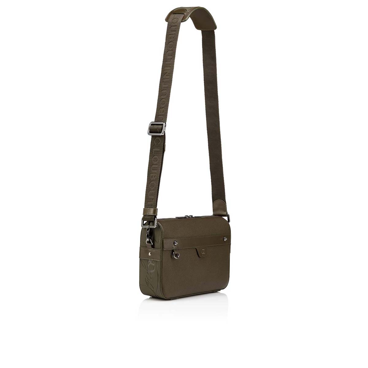 Brown Men's Christian Louboutin Ruisbuddy Messenger Bags | NCTxswKM