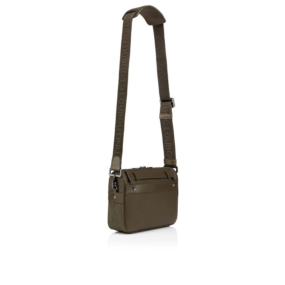 Brown Men's Christian Louboutin Ruisbuddy Messenger Bags | NCTxswKM