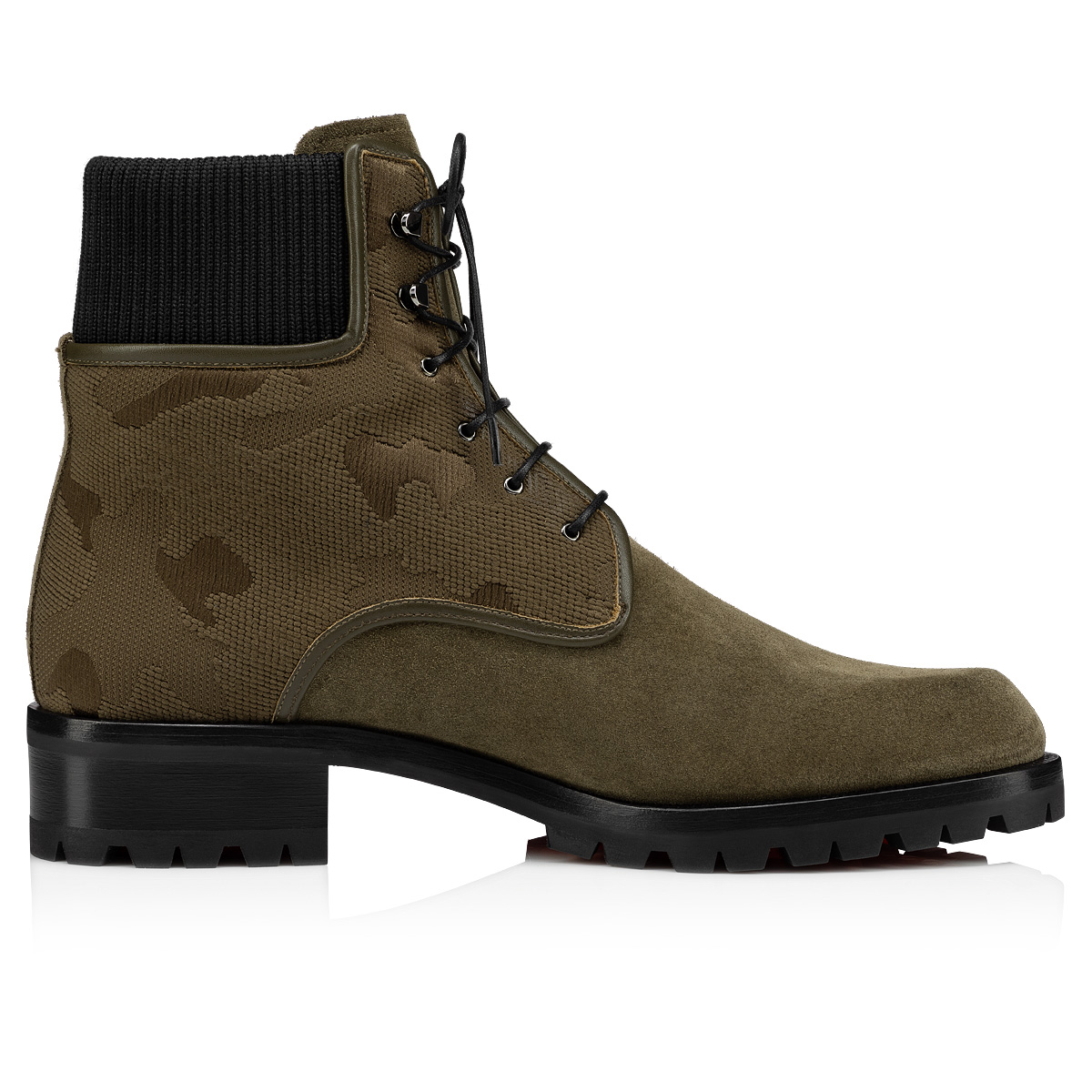 Brown Men's Christian Louboutin Trapman Ankle Boots | NmzJE6pX