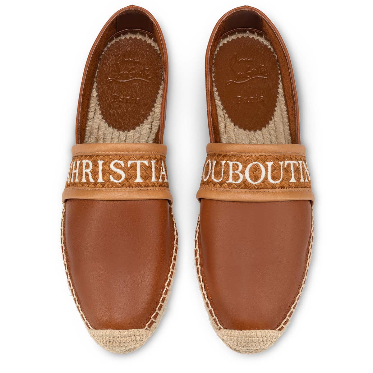 Brown Women's Christian Louboutin Nanoletta Espadrilles | NHwjdffe