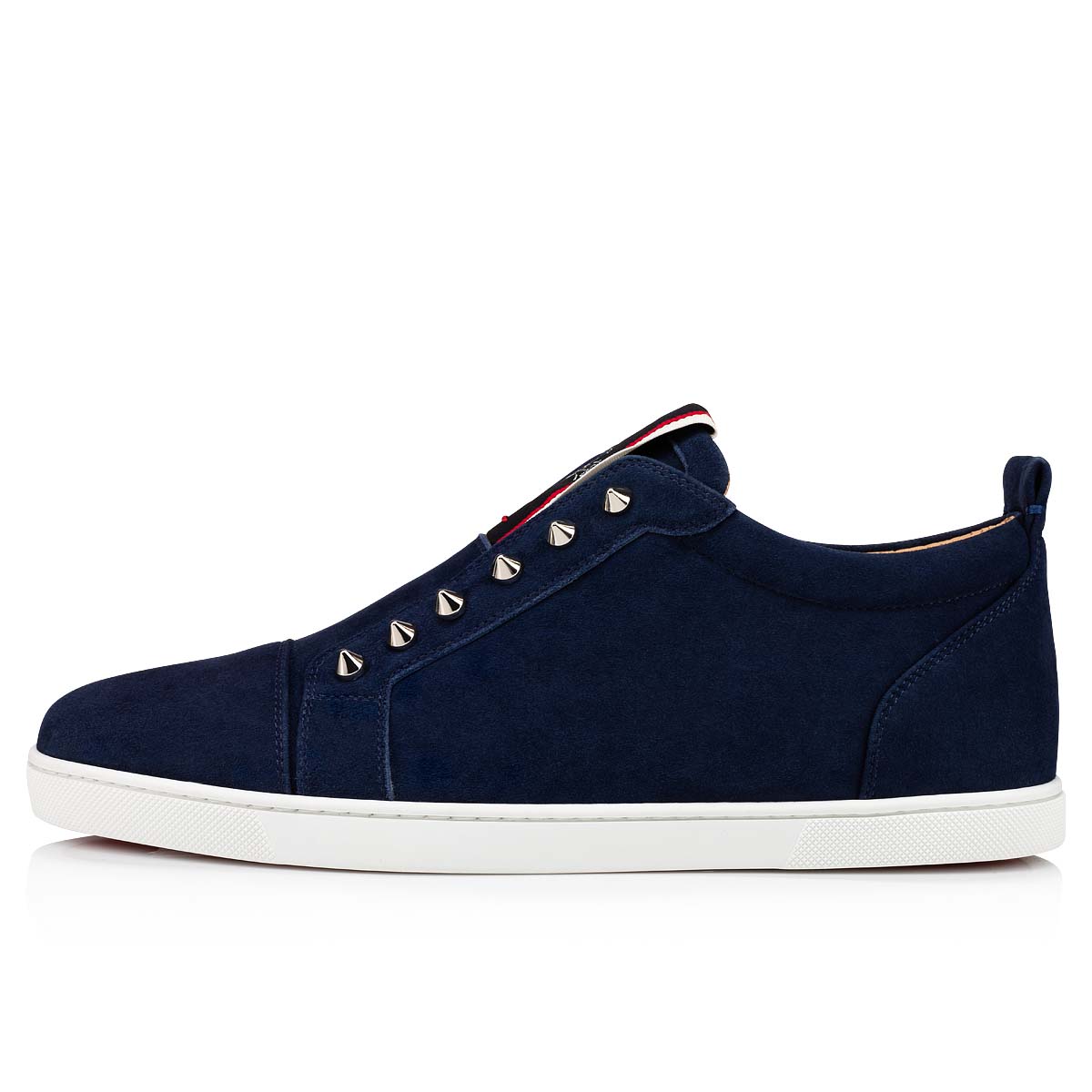 Dark Blue Men's Christian Louboutin F.A.V Fique A Vontade Low Top Sneakers | sgy71AnJ