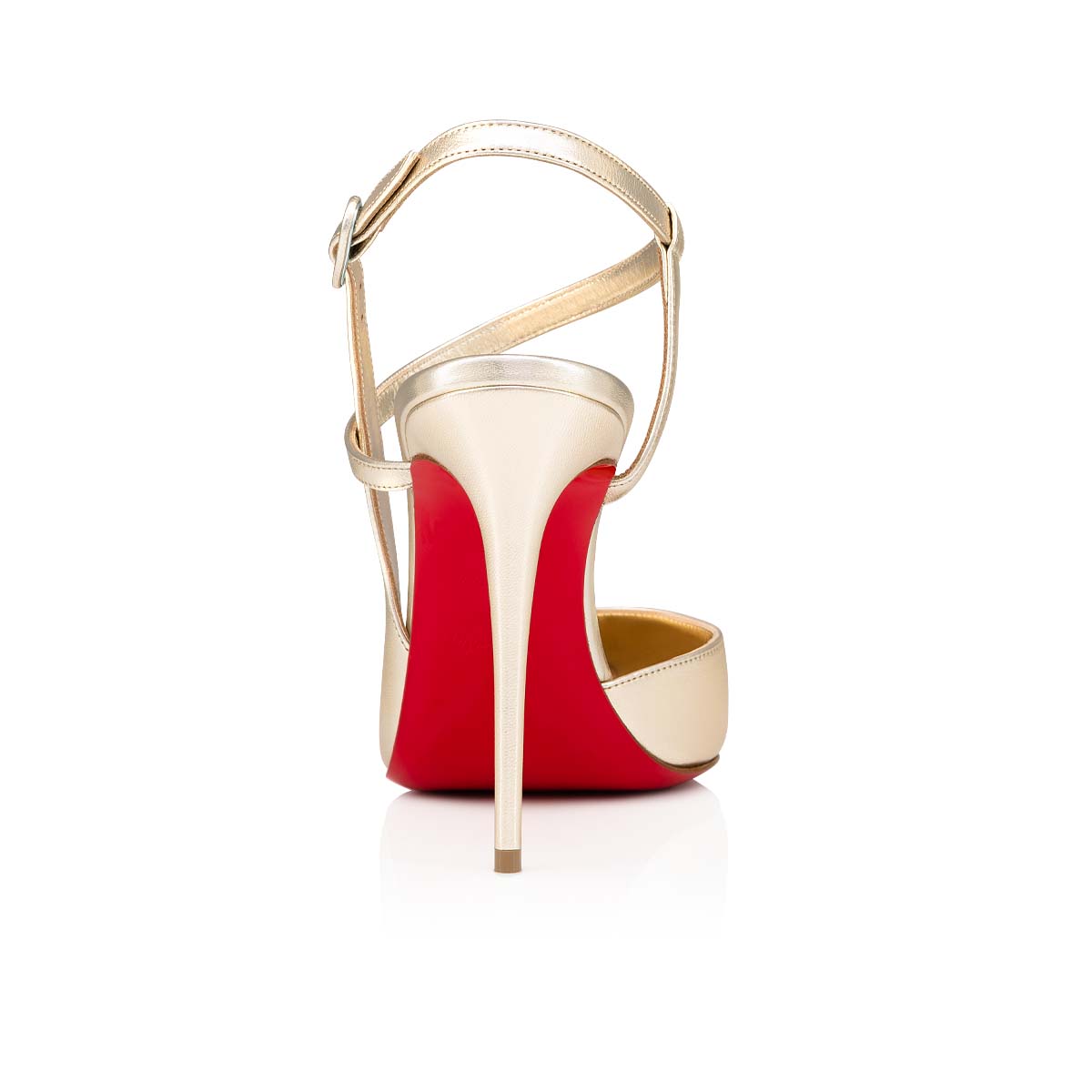 Gold Women's Christian Louboutin Jenlove Heels | 0JnJ69uZ