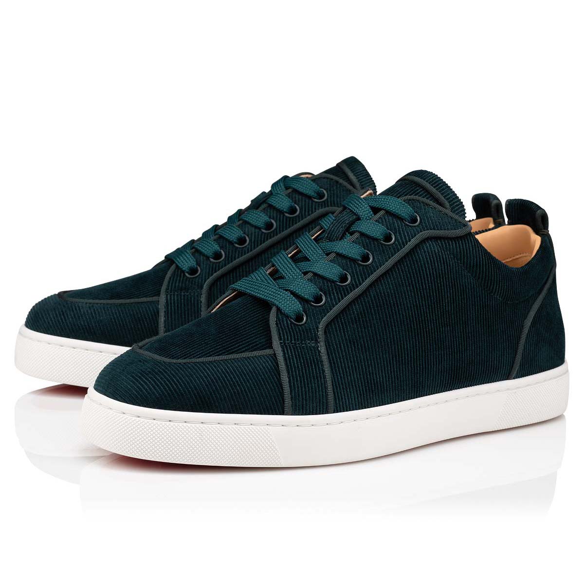 Green Men\'s Christian Louboutin Rantulow Low Top Sneakers | q0g4rrIl