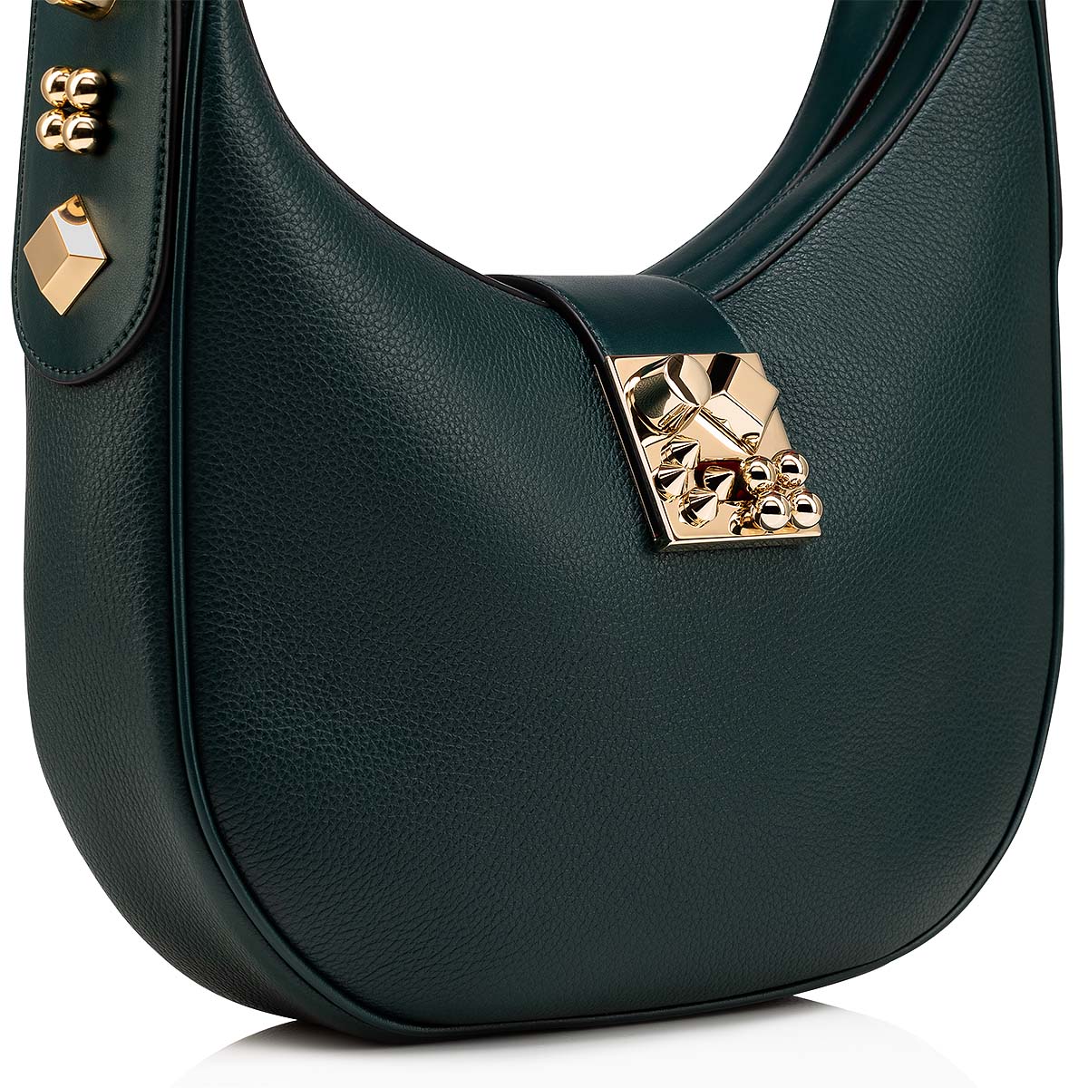 Green Women's Christian Louboutin Carasky Small Cross-body Bags | IlGurdug