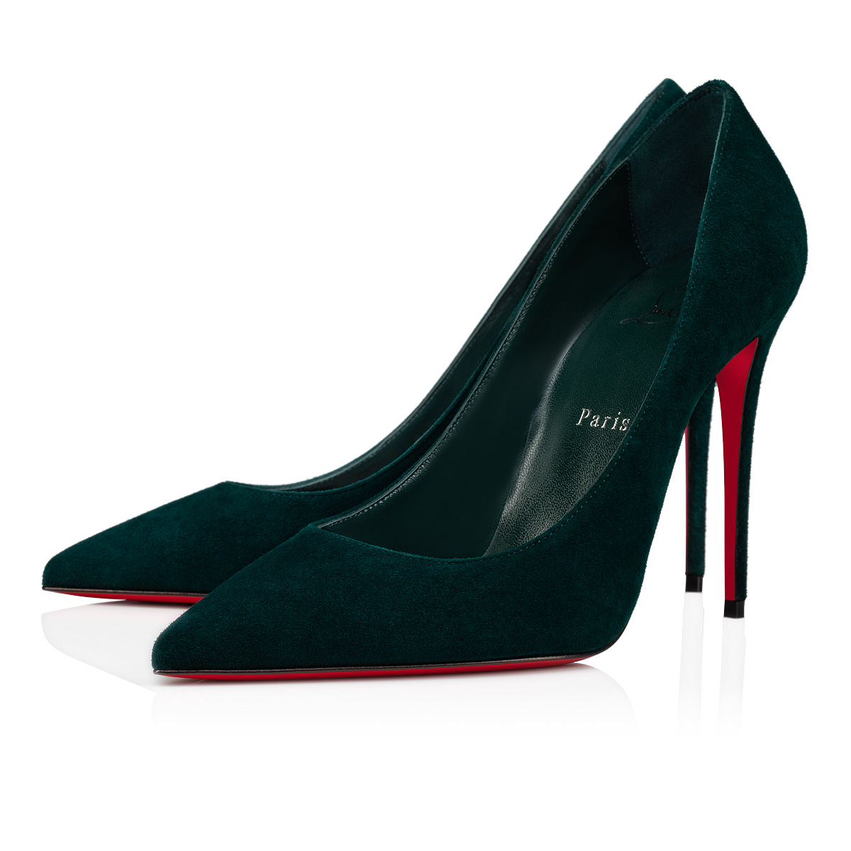 Green Women\'s Christian Louboutin Kate Heels | gqS8LKpk