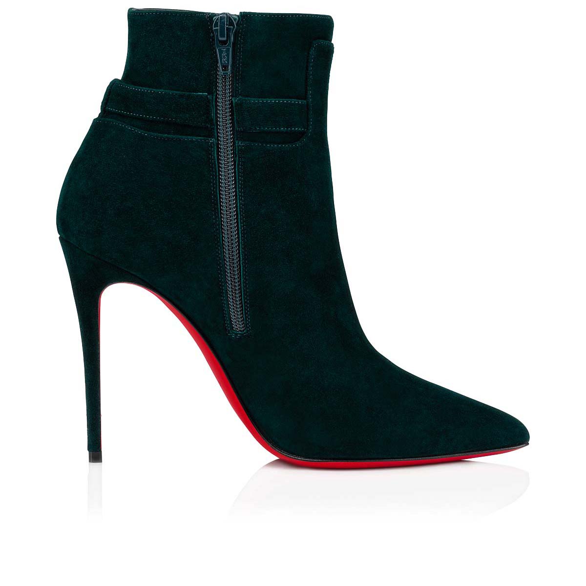 Green Women's Christian Louboutin Lock So Kate Booty Ankle Boots | s9ukbpQW