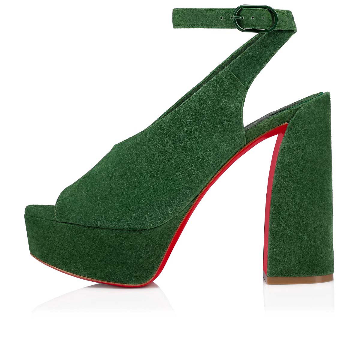 Green Women's Christian Louboutin Movida Irina Platforms | 6luT9kcn