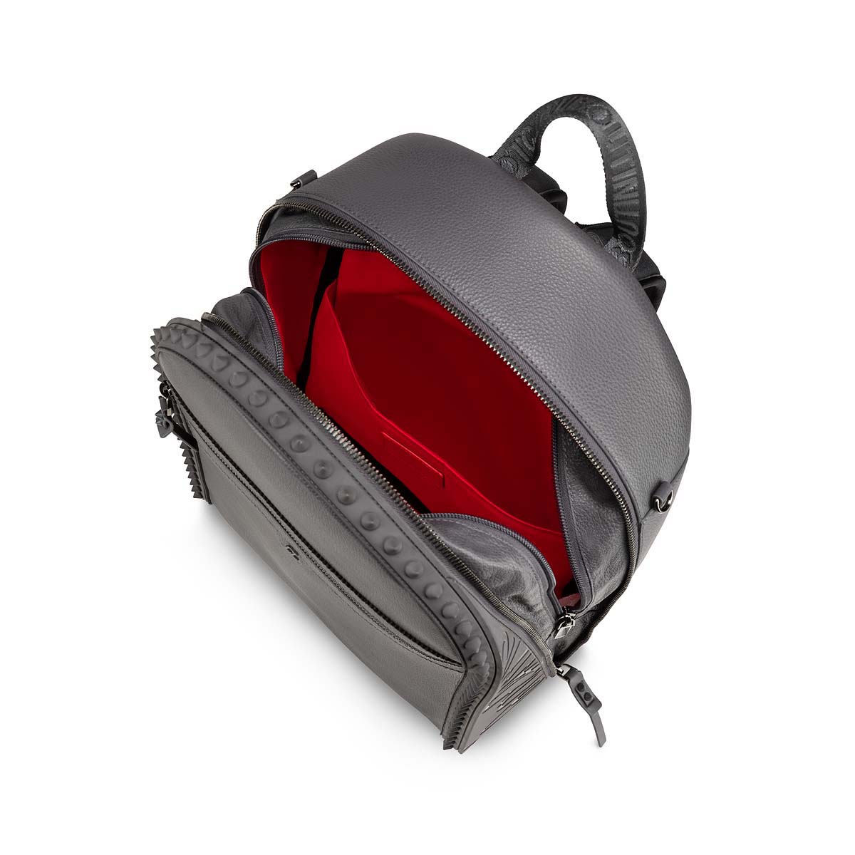 Grey Men's Christian Louboutin Backparis Backpacks | XoGzZRq8