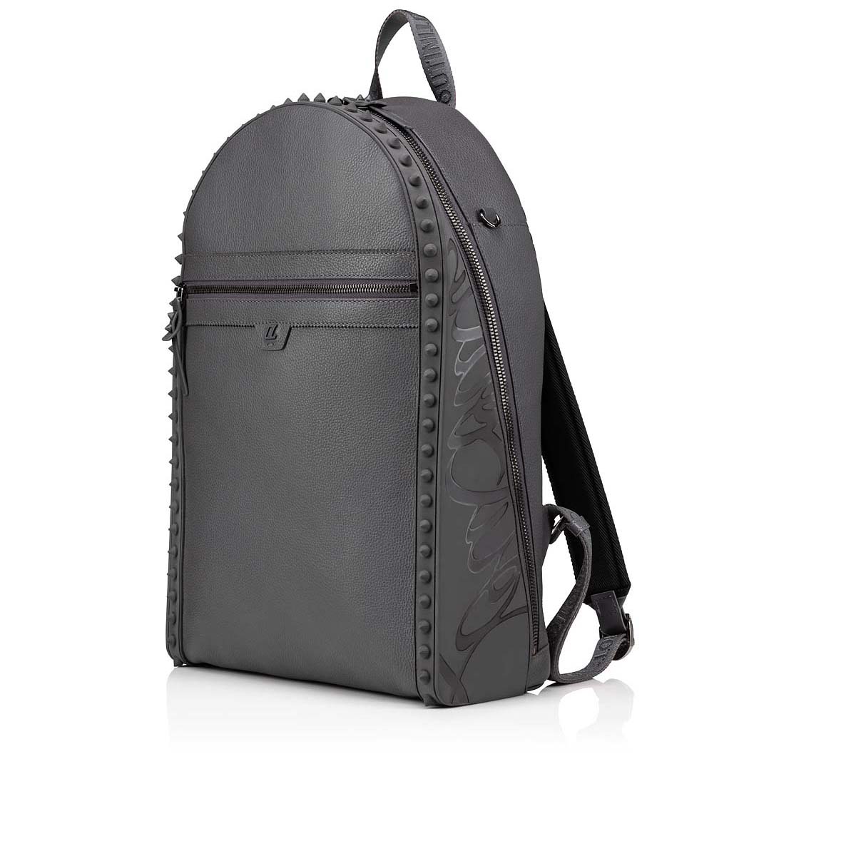 Grey Men's Christian Louboutin Backparis Backpacks | XoGzZRq8