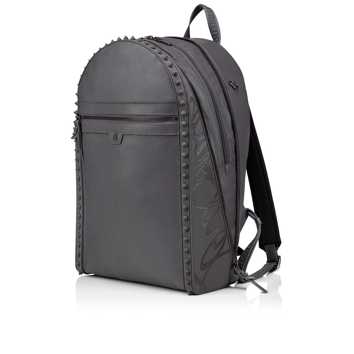 Grey Men's Christian Louboutin Backparis Backpacks | XoGzZRq8