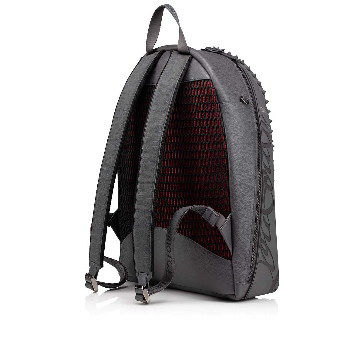 Grey Men's Christian Louboutin Backparis Backpacks | XoGzZRq8