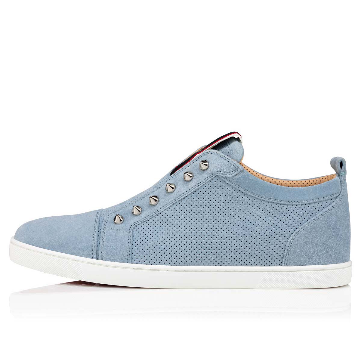 Grey Men's Christian Louboutin F.A.V Fique A Vontade Low Top Sneakers | Qwlun7hk