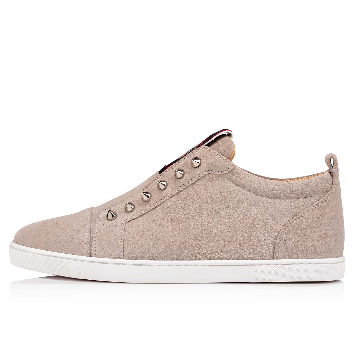 Grey Men's Christian Louboutin F.A.V Fique A Vontade Low Top Sneakers | lHDVuOiU