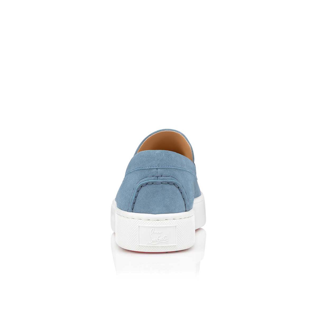 Grey Men's Christian Louboutin Paqueboat Low Top Sneakers | ZeJHzIwe