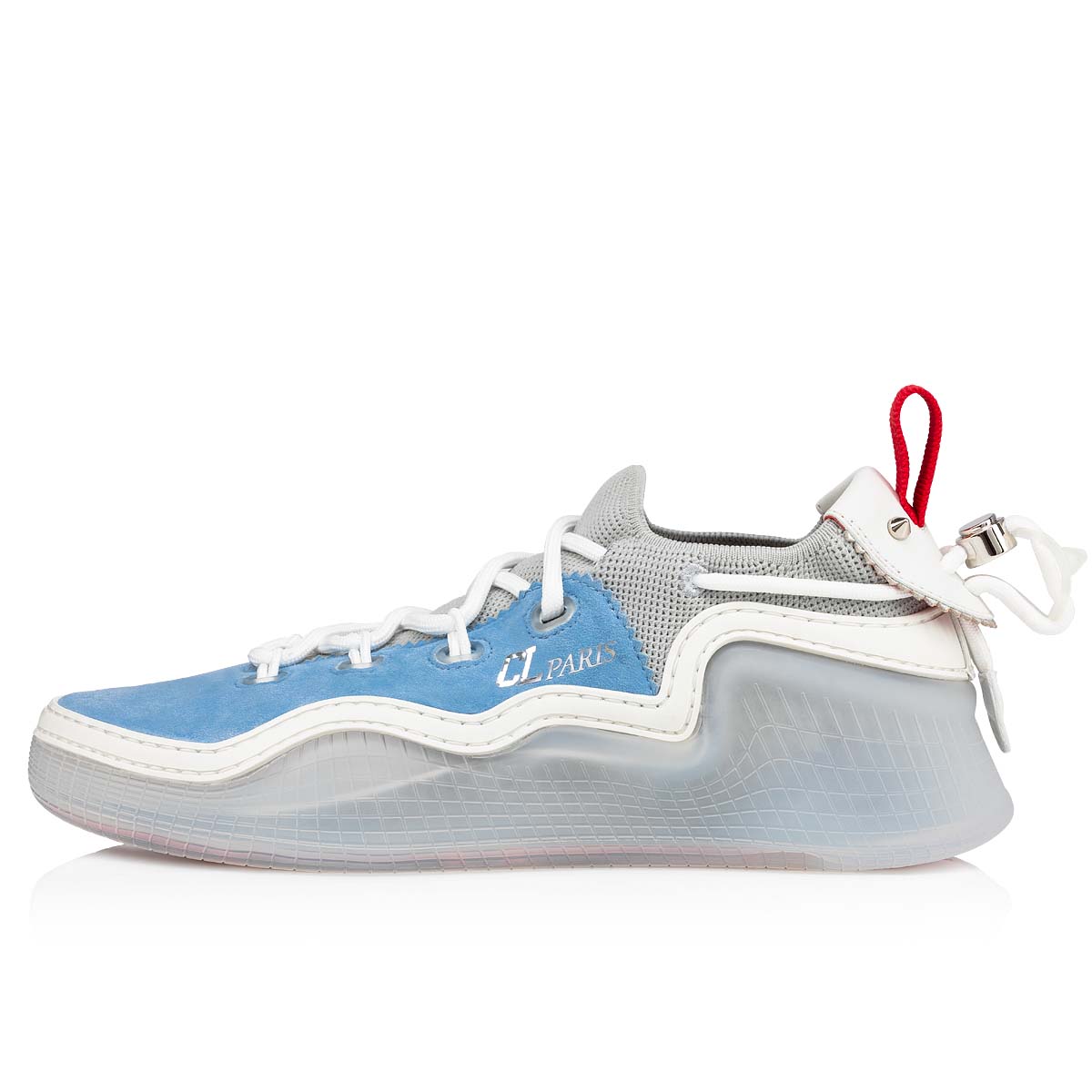 Grey Women's Christian Louboutin Arpoador Sneakers | qoaLUf2l