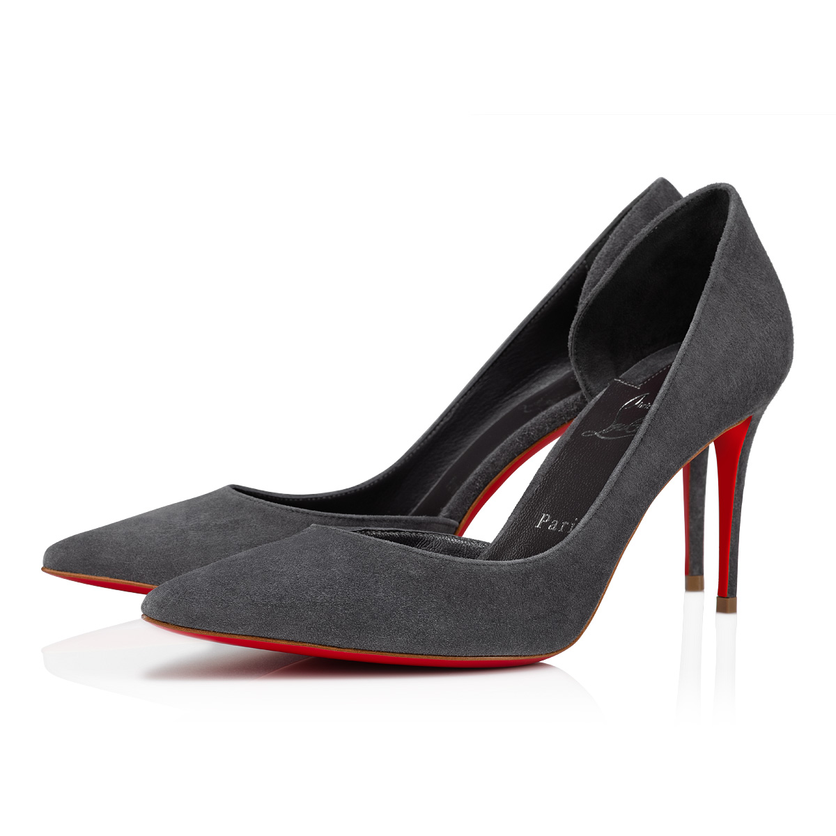 Grey Women\'s Christian Louboutin Iriza Heels | FzqsRod6