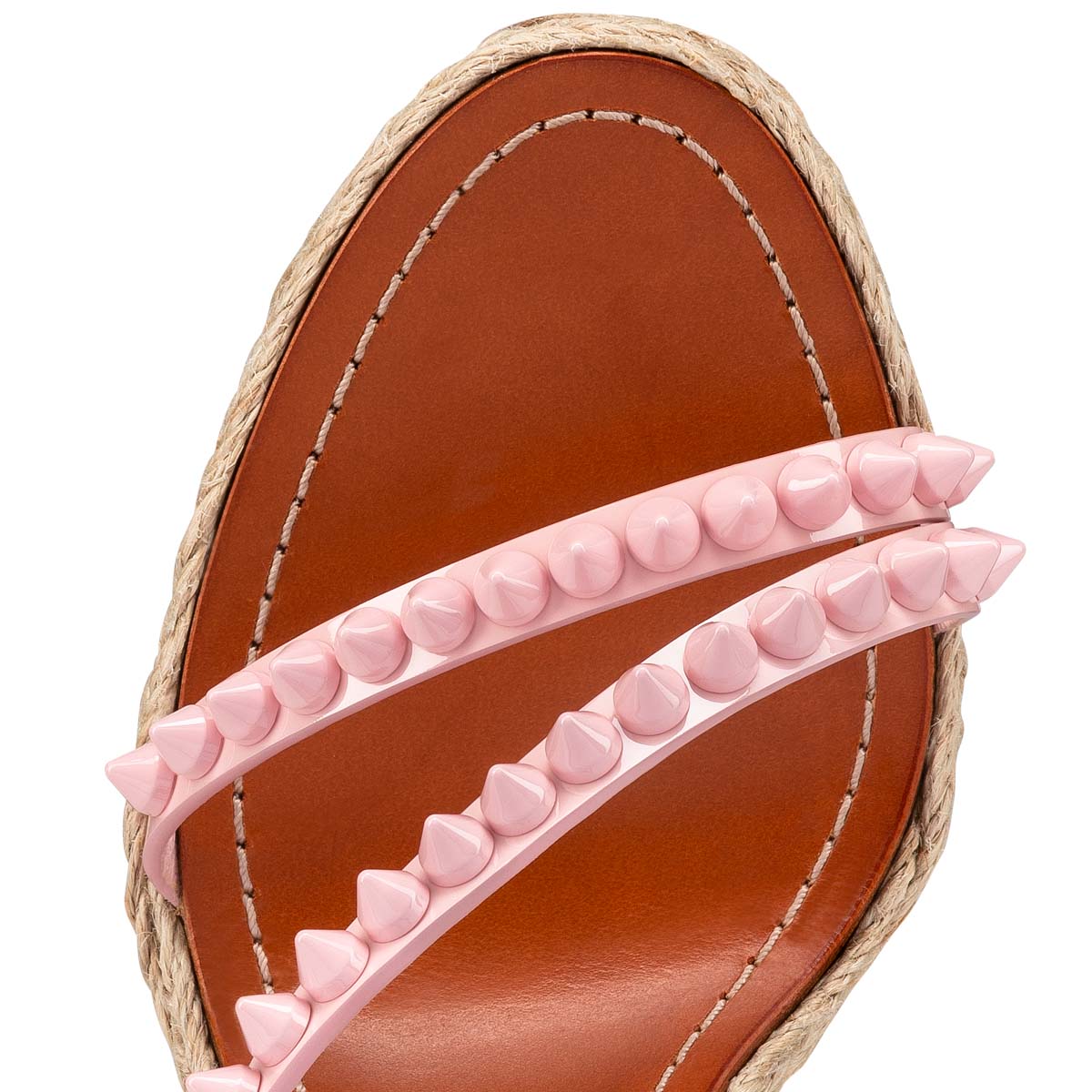 Pink Women's Christian Louboutin Mafaldina Zeppa Espadrilles | SCDsrZmF