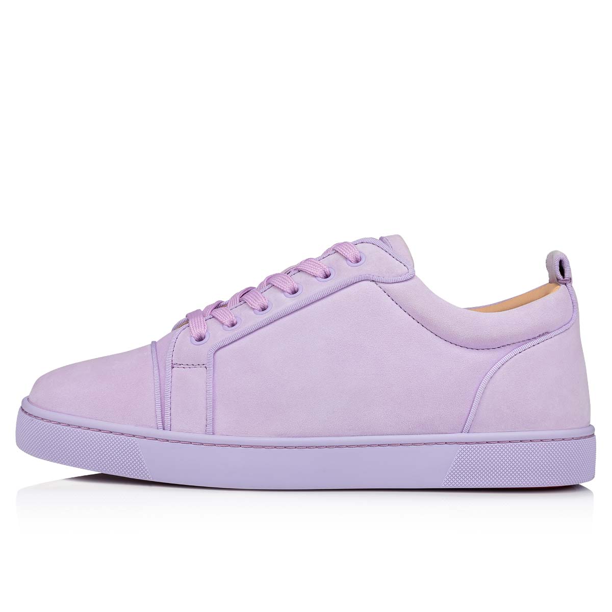 Purple Men's Christian Louboutin Louis Junior Low Top Sneakers | IFMyqA9b