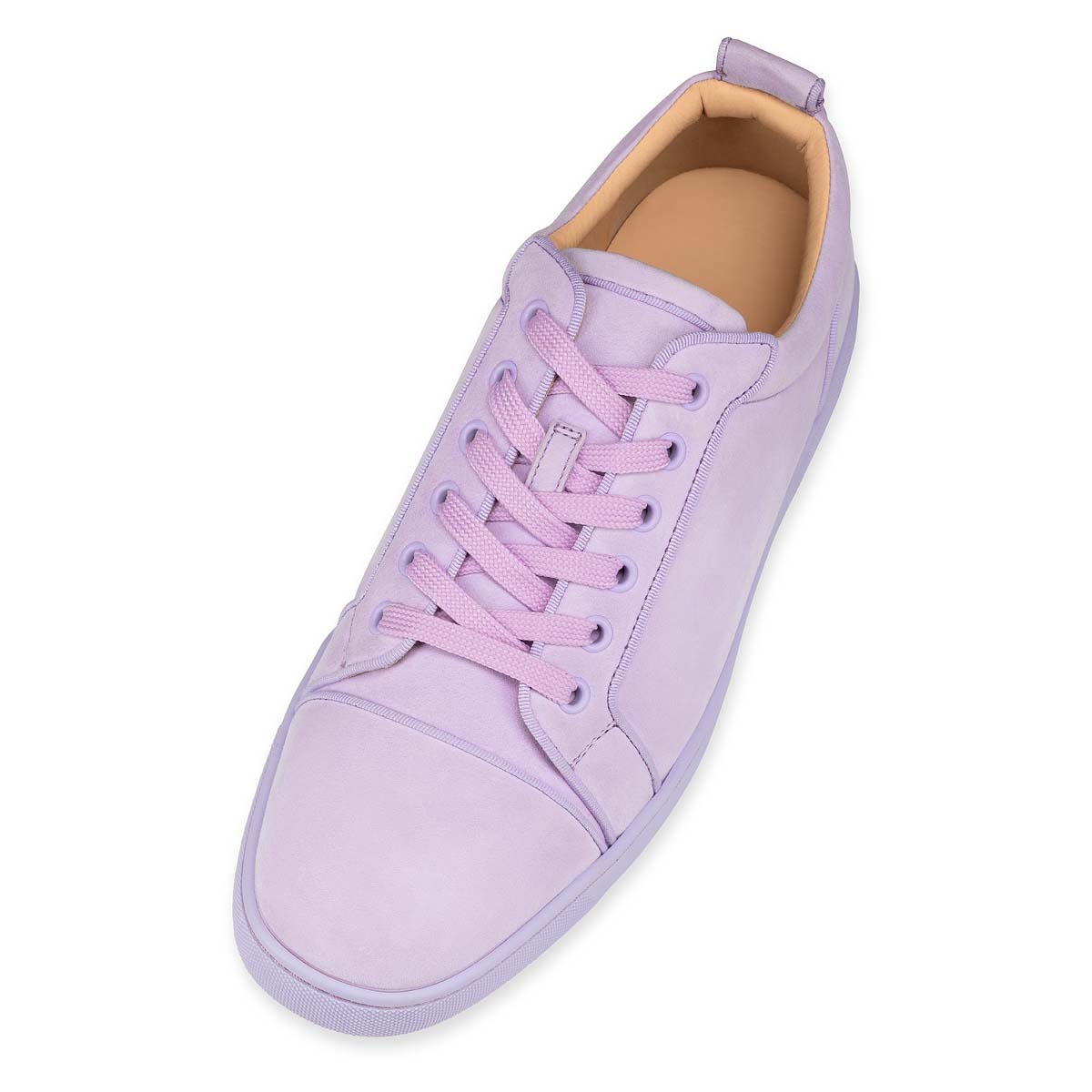 Purple Men's Christian Louboutin Louis Junior Low Top Sneakers | IFMyqA9b